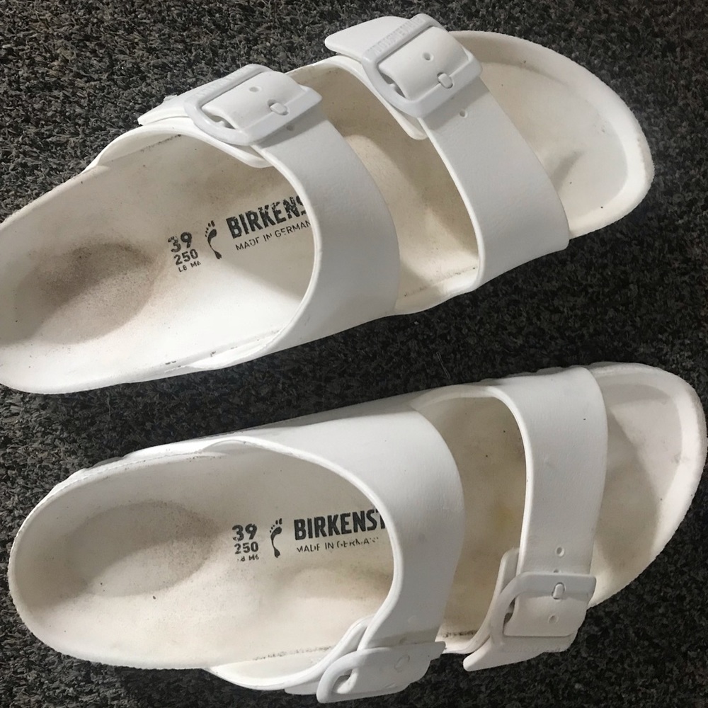 Women’s Birkenstock’s Arizona EVA Sandals White